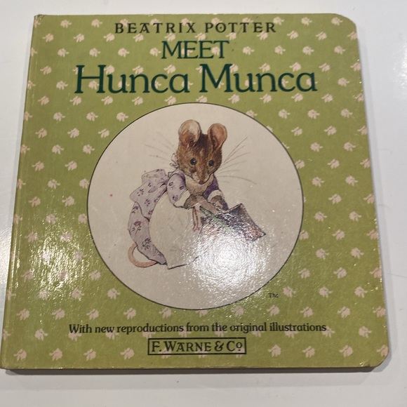 Vintage 1987 Set of 4 Beatrix Potter Board Books - Picture 9 of 14